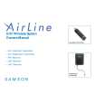 SAMSON AIRLINE_HANDHELD Instrukcja Obsługi